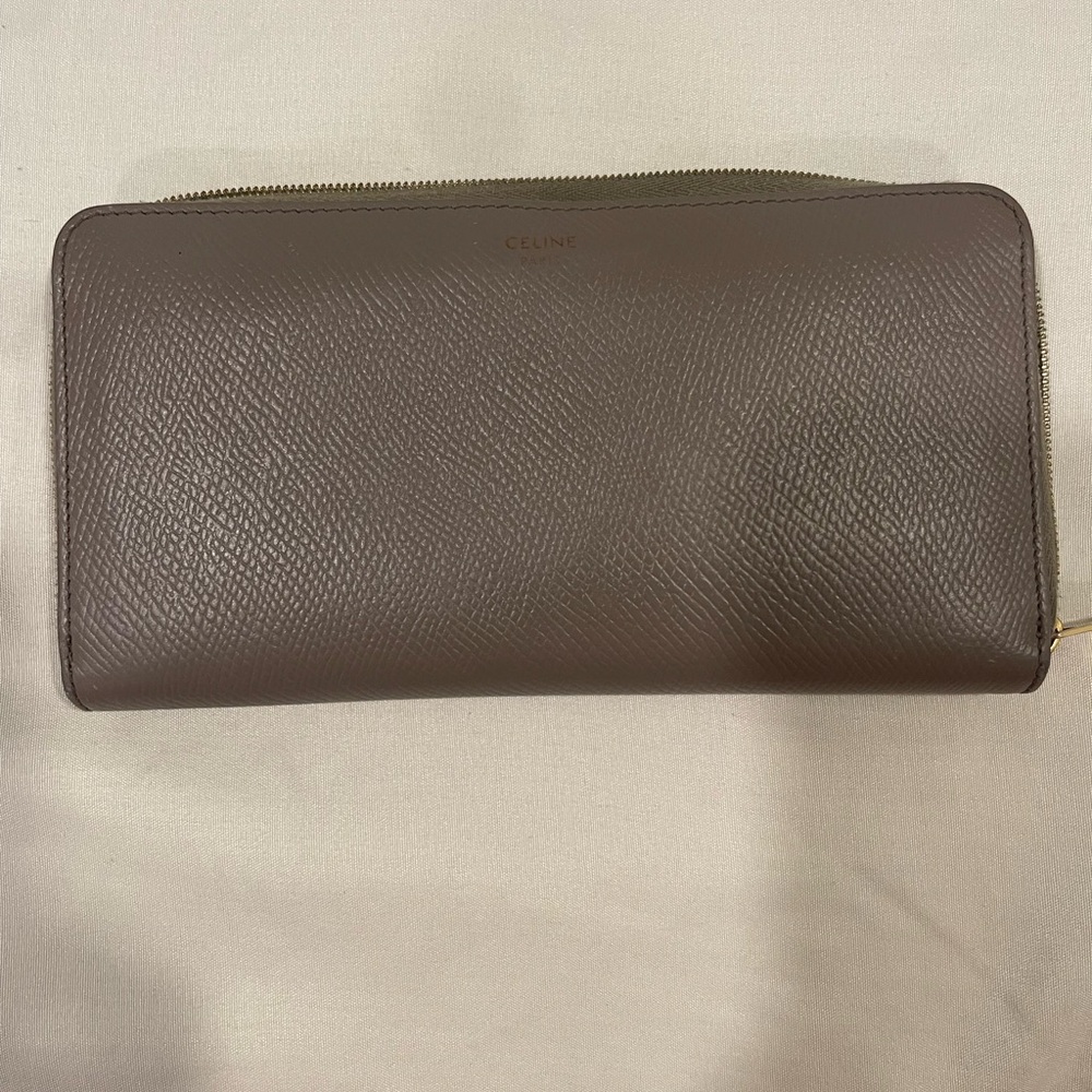 Celine Long zipper women wallet